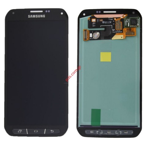 Γνήσια οθόνη σετ LCD Grey Samsung SM-G870F Galaxy S5 Active (Front+Display LCD+Touchscreen with digitizer) σε γκρί χρώμα Γνήσια οθόνη σετ LCD Grey Samsung SM-G870F Galaxy S5 Active (Front+Display LCD+Touchscreen with digitizer) σε γκρί χρώμα