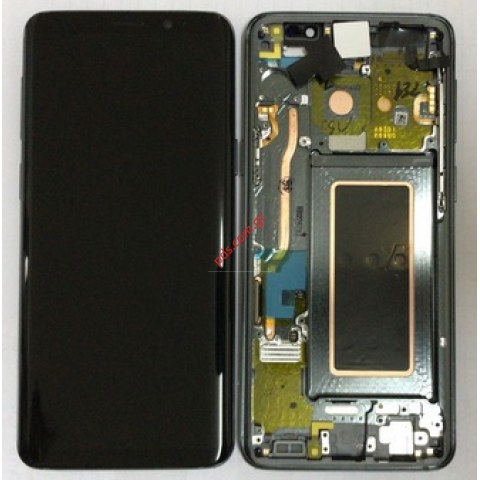Original LCD set Grey Samsung Galaxy S9 G960F front cover with touch screen digitizer Original LCD set Grey Samsung Galaxy S9 G960F front cover with touch screen digitizer