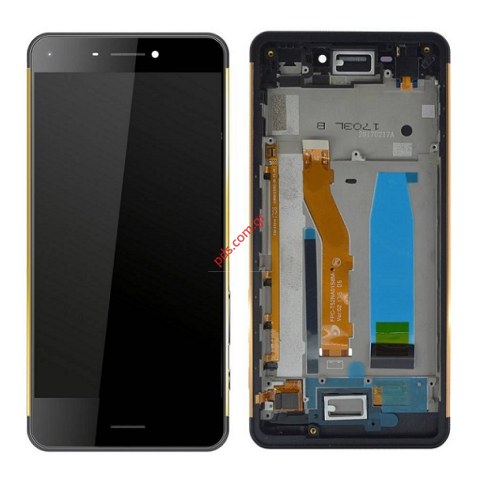 Γνήσια οθόνη σετ LCD Hisense C30 (5.2 inch) Black Touch screen with digitizer and frame