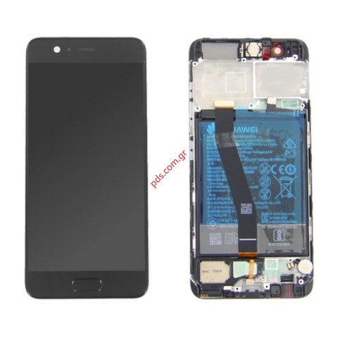 Original Complete Display Black LCD Huawei Mate 10 Dual Sim (ALP-L29) Touchscreen+Battery.