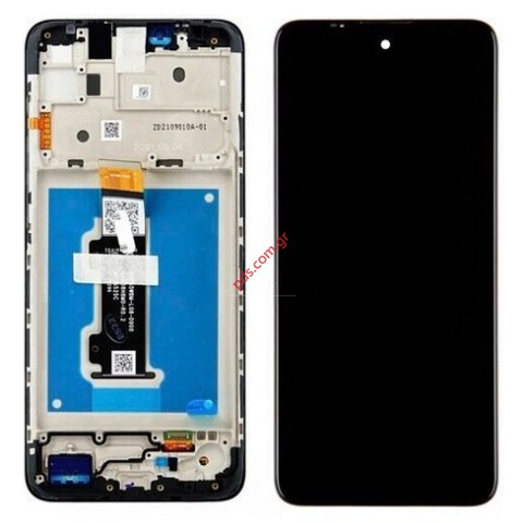 Original set LCD Motorola E40 (XT-2158) E30 Black ORIGINAL W/FRAME