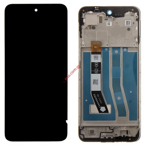 Original set LCD Motorola G54 (XT-2343-2) 2024 Black Display with Touch Screen Digitizer and Frame Box