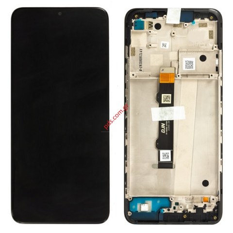 Γνήσια οθόνη set LCD Motorola XT-2137-1 Moto G50 4G (2021) Black Dispaly Touch Screen with Digitizer and Frame ORIGINAL
