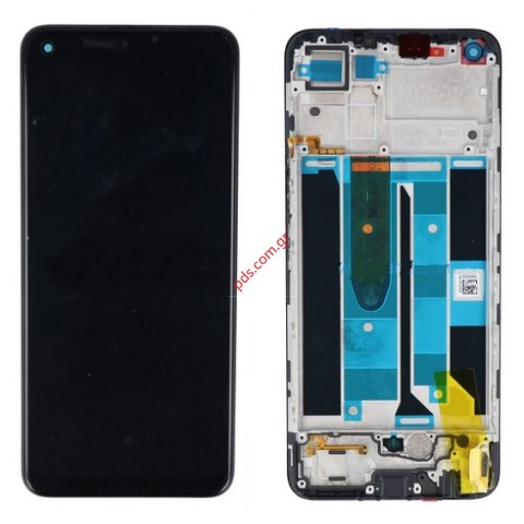 Γνήσια οθόνη σετ LCD Realme 8 (RMX3085) 2021 4G, Realme 8 Pro (RMX3081) W/Frame Display with touch screen digitizer SVP BOX ORIGINAL 