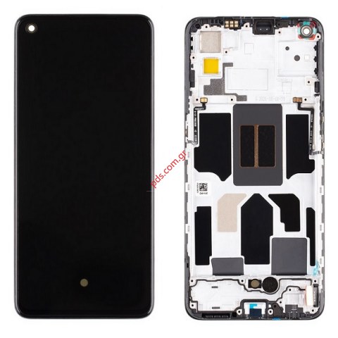 Γνήσια οθόνη σετ LCD Realme GT Master 5G (RMX-3363) 2021 Black Display AMOLED Touch Sceen Digitizer with frame ORIGINAL SVP BOX  