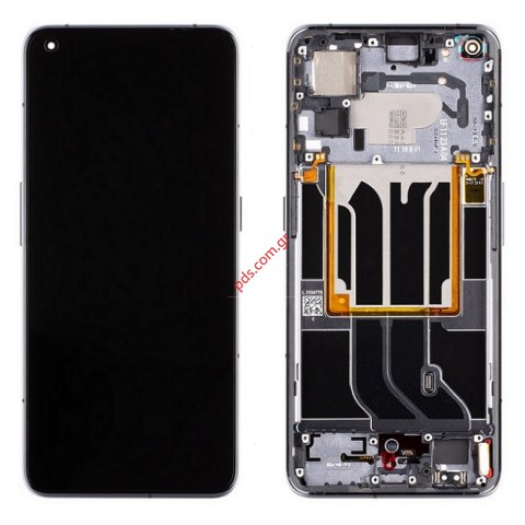 Γνήσια οθόνη σετ LCD RealMe GT2 (RMX-3310) 2022 Display AMOLED Touch screen Digitizer W/FRAME Black ORIGINAL SVP BOX (εξαντληθηκαν)