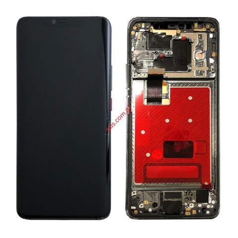 Original set  LCD RFB Black Huawei Mate 20 Pro (LYA-L09, LYA-L29, LYA-L0C) REFURBISHED NO BATTERY W/FRAME