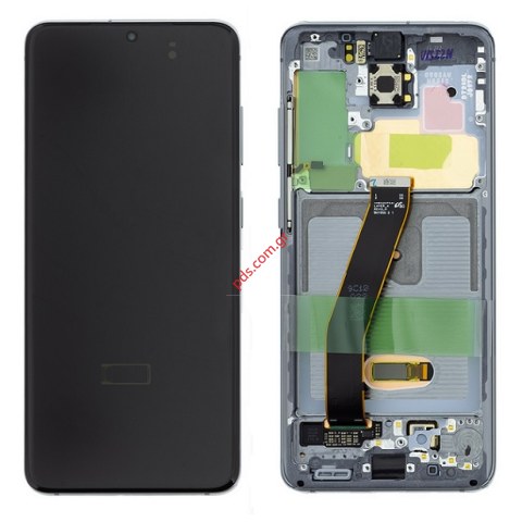 Γνήσια οθόνη set LCD Samsung G980F Galaxy S20 5G Grey (Frame Display + Touch screen digitizer panel) Original Service Pack Box Γνήσια οθόνη set LCD Samsung G980F Galaxy S20 5G Grey (Frame Display + Touch screen digitizer panel) Original Service Pack Box