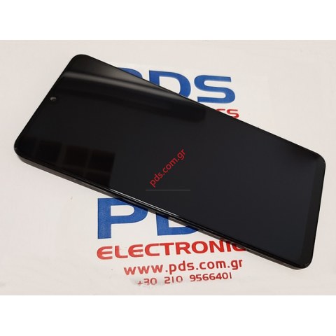 Γνήσια οθόνη σετ LCD Samsung Galaxy A22 4G LTE (SM-A225F) Display W/Frame Touch screen digitizer σε μαύρο χρώμα ORIGINAL