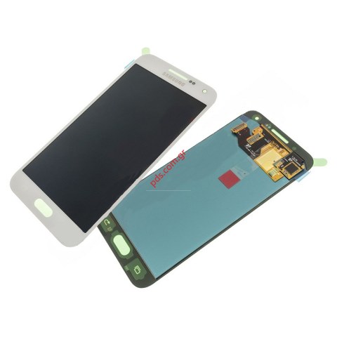 Γνήσια οθόνη σετ LCD SAMSUNG Galaxy E5 (SM-E500H) White σε λευκό χρώμα Γνήσια οθόνη σετ LCD SAMSUNG Galaxy E5 (SM-E500H) White σε λευκό χρώμα