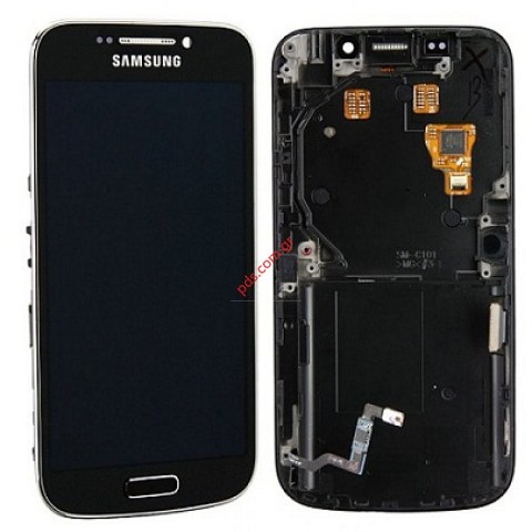 Γνήσια οθόνη set LCD Samsung Galaxy S4 Zoom SM-C1010 Black σε μαύρο χρώμα Γνήσια οθόνη set LCD Samsung Galaxy S4 Zoom SM-C1010 Black σε μαύρο χρώμα