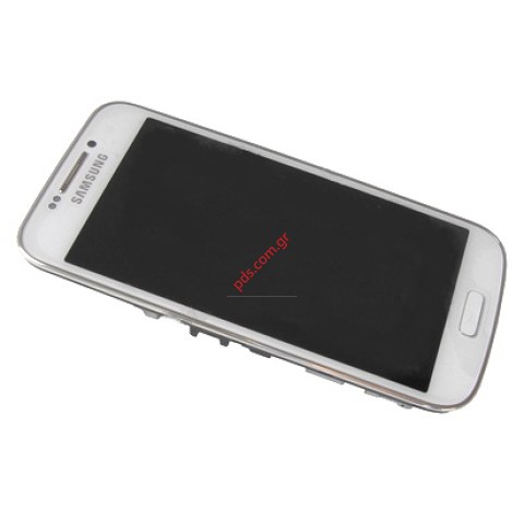Γνήσια οθόνη set LCD Samsung Galaxy S4 Zoom SM-C1010 White σε λευκό χρώμα Γνήσια οθόνη set LCD Samsung Galaxy S4 Zoom SM-C1010 White σε λευκό χρώμα