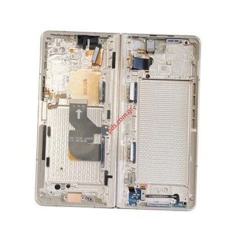 Γνήσια οθόνη set LCD Samsung Galaxy Z Fold 4 5G (SM-F936B) Black double display with frame Box ORIGINAL