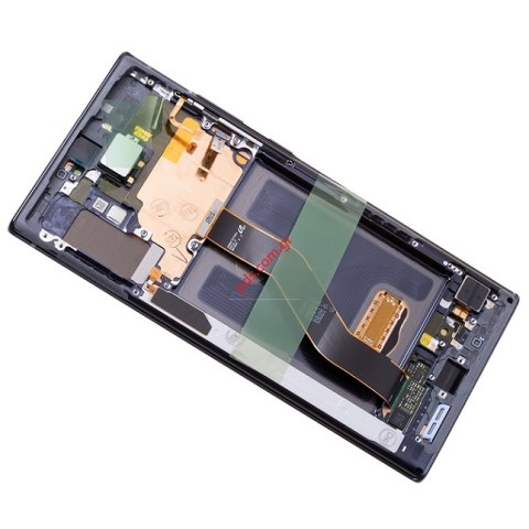 Γνήσια οθόνη σετ LCD Samsung N975 Galaxy NOTE 10+ Black σε μαύρο χρώμα (Display AMOLED Touch screen with digitizer) ORIGINAL