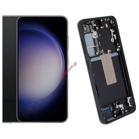 Γνήσια οθόνη σετ LCD Samsung S911B Galaxy S23 5G Black σε μαύρο χρώμα Display Frame Touch screen Digitizer W/FRAME ORIGINAL SVP BOX Γνήσια οθόνη σετ LCD Samsung S911B Galaxy S23 5G Black σε μαύρο χρώμα Display Frame Touch screen Digitizer W/FRAME ORIGINAL SVP BOX