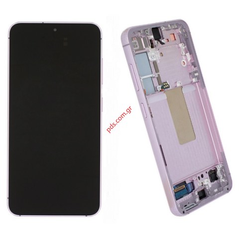 Γνήσια οθόνη σετ LCD Samsung S911B Galaxy S23 5G Lavender σε μωβ χρώμα Display Frame Touch screen Digitizer W/FRAME ORIGINAL SVP BOX Γνήσια οθόνη σετ LCD Samsung S911B Galaxy S23 5G Lavender σε μωβ χρώμα Display Frame Touch screen Digitizer W/FRAME ORIGINAL SVP BOX
