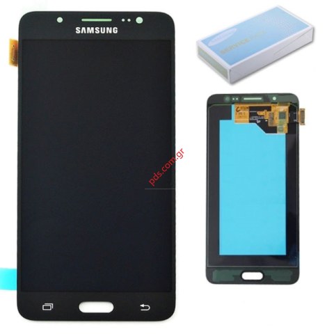 Γνήσια οθόνη σετ LCD Samsung SM-J510 Galaxy J5 (2016) 4G LTE Black σε μαύρο χρώμα touch screen digitizer Γνήσια οθόνη σετ LCD Samsung SM-J510 Galaxy J5 (2016) 4G LTE Black σε μαύρο χρώμα touch screen digitizer