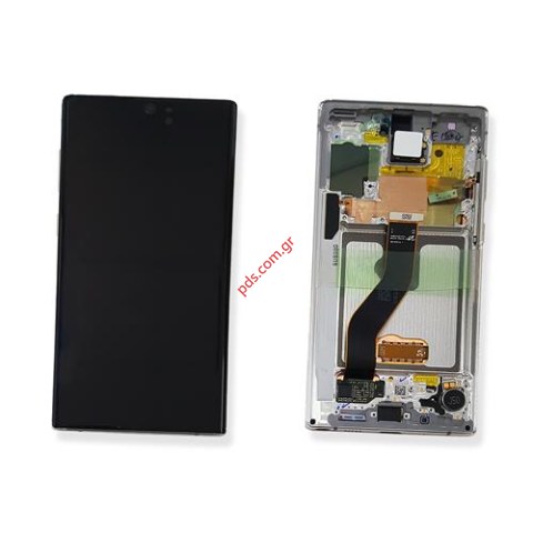 Original LCD set Samsung SM-N970 Galaxy Note 10 White Μηχανισμό Αφής Touch screen digitizer Original LCD set Samsung SM-N970 Galaxy Note 10 White Μηχανισμό Αφής Touch screen digitizer