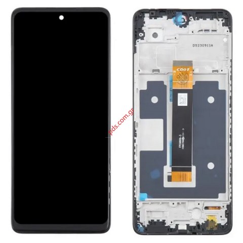 Γνήσια οθόνη σετ LCD TCL 40NXTPAPER 4G LTE T612B (2023) Black Display IPS Touch screen with digitizer W/Frame Bulk ORIGINAL