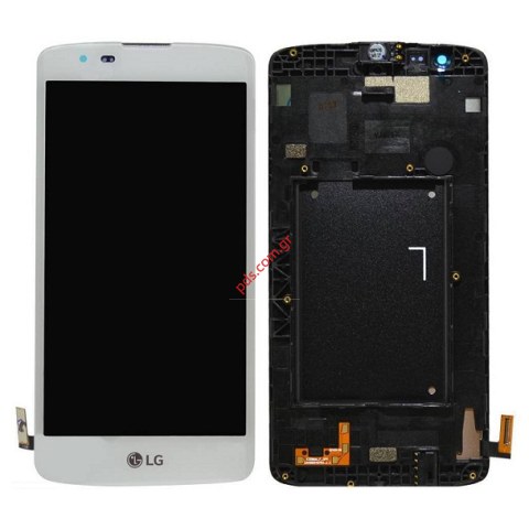 Original Complete set LCD White LG K350N K8,K8 8GB, K350N LTE K8 Display +Touchscreen  Original Complete set LCD White LG K350N K8,K8 8GB, K350N LTE K8 Display +Touchscreen