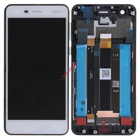Original Display LCD White Nokia 2 Dual Sim (TA-1029) Front cover Touchscreen Digitizer Original Display LCD White Nokia 2 Dual Sim (TA-1029) Front cover Touchscreen Digitizer