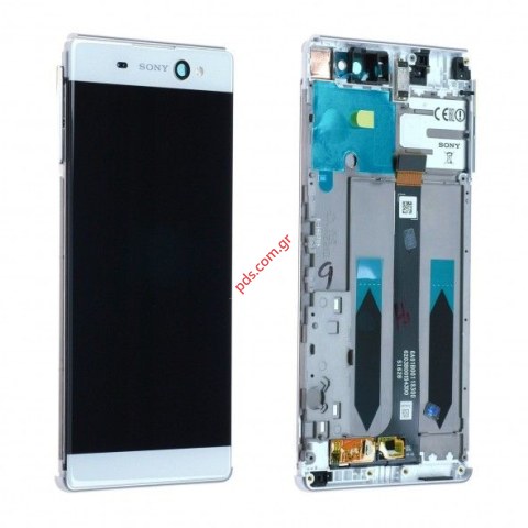 Original LCD White Sony F3211 Xperia XA Ultra (Display + Touch Unit + Front Cover)