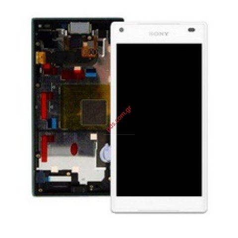 Original set LCD White Sony Xperia Z5 Compact E5803, E5823 (front cover with touch screen and display LCD) Original set LCD White Sony Xperia Z5 Compact E5803, E5823 (front cover with touch screen and display LCD)