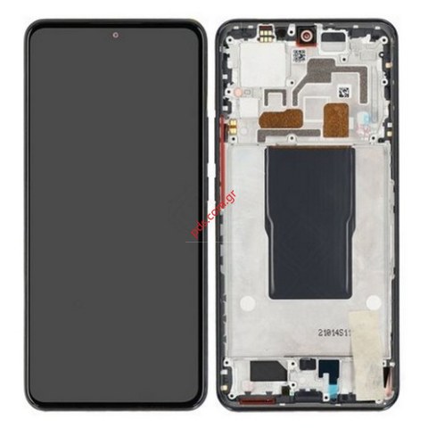 Γνήσια οθόνη σετ LCD Xiaomi 12T PRO 5G (22081212UG) 2022 Black Touch screnn with digitizer and frame BOX Γνήσια οθόνη σετ LCD Xiaomi 12T PRO 5G (22081212UG) 2022 Black Touch screnn with digitizer and frame BOX