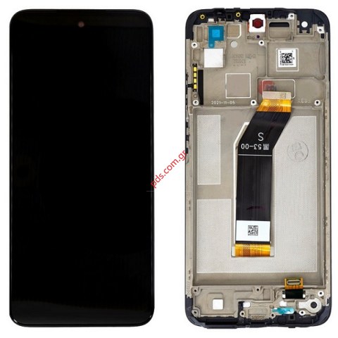 Γνήσια οθόνη σετ LCD Xiaomi Redmi 10 (21121119SG) 2022 Black Display with frame Black ORIGINAL Γνήσια οθόνη σετ LCD Xiaomi Redmi 10 (21121119SG) 2022 Black Display with frame Black ORIGINAL