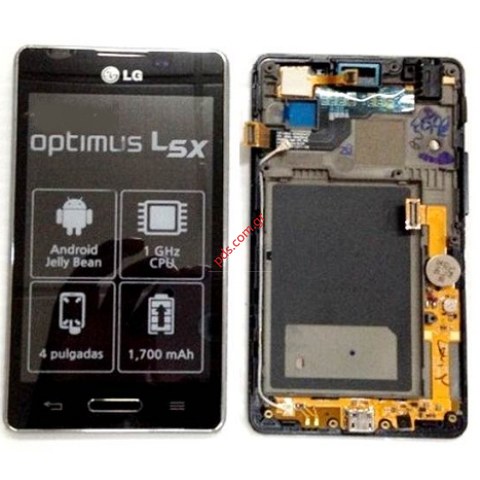Original full set LCD LG E460 Optimus L5 II x Black Original full set LCD LG E460 Optimus L5 II x Black