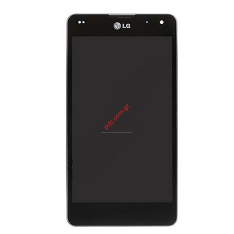 Original complete set cover LCD LG E975 Optimus G with touch digitazer black