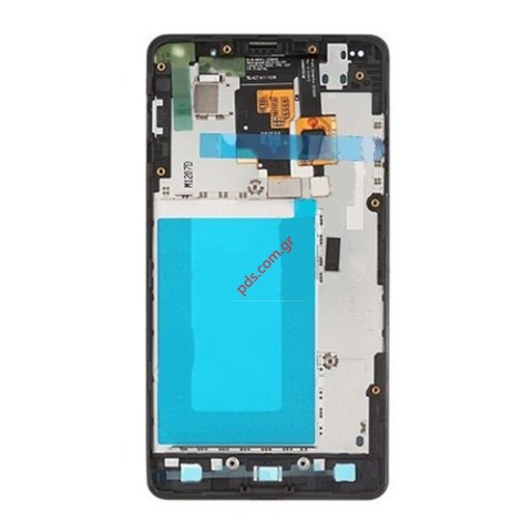 Original complete set cover LCD LG E975 Optimus G with touch digitazer black