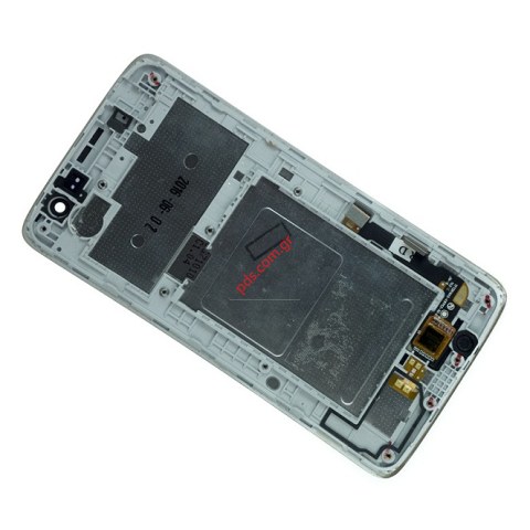 Original Display set LG X210 K7 White (REFURBISHED) LCD display with frame cover