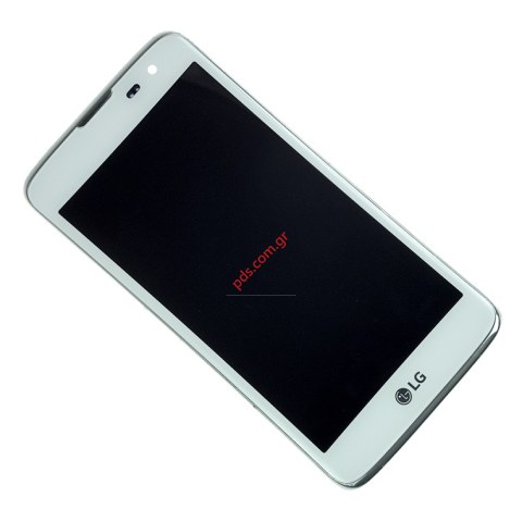 Original Display set LG X210 K7 White (REFURBISHED) LCD display with frame cover Original Display set LG X210 K7 White (REFURBISHED) LCD display with frame cover