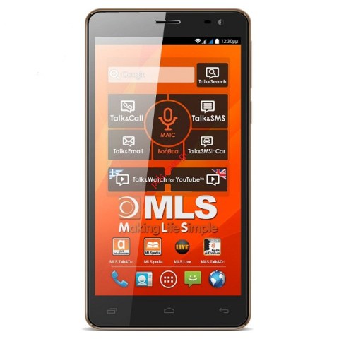 Γνήσια οθόνη σετ MLS iQ Talk 1470 Onyx Black (TOUCH SCREEN W/DIGITIZER)