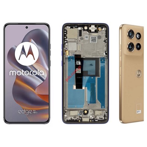 Original set LCD Motorola EDGE 50 NEO XT2409 Beige Latte Front cover Display P-OLED Touch screen Digitizer ORIGINAL Original set LCD Motorola EDGE 50 NEO XT2409 Beige Latte Front cover Display P-OLED Touch screen Digitizer ORIGINAL