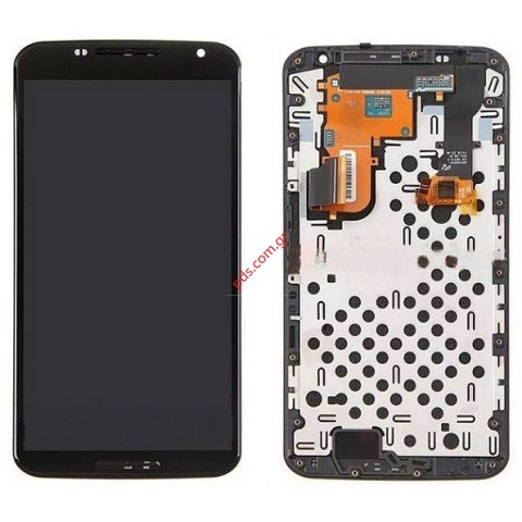 Original LCD set Motorola Nexus 6 XT1100, XT1103 Black 