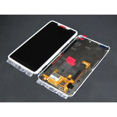 Original Complete set Motorola XT890 RAZR i  Front+LCD+Touchscreen (White)  Original Complete set Motorola XT890 RAZR i  Front+LCD+Touchscreen (White)