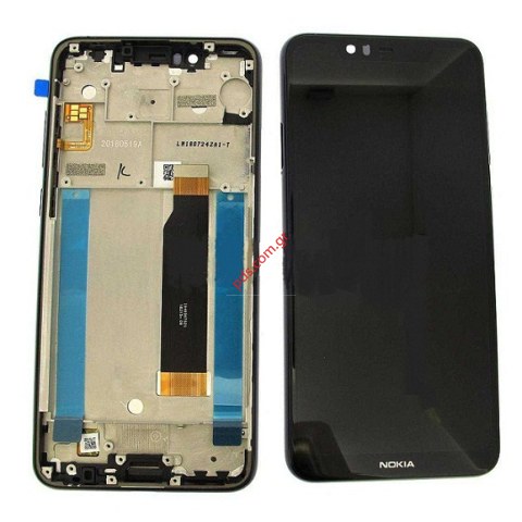 Original Set LCD Nokia 5.1 Plus (X5) 2018 TA-1105 (Display + touchscreen digitizer and frame unit) Original Set LCD Nokia 5.1 Plus (X5) 2018 TA-1105 (Display + touchscreen digitizer and frame unit)