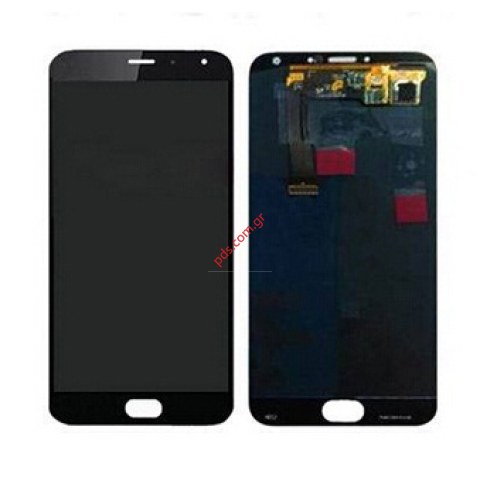 Γνήσια οθόνη σετ (OEM) Meizu MX5 Black σε μαύρο χρώμα Touch with digitizer