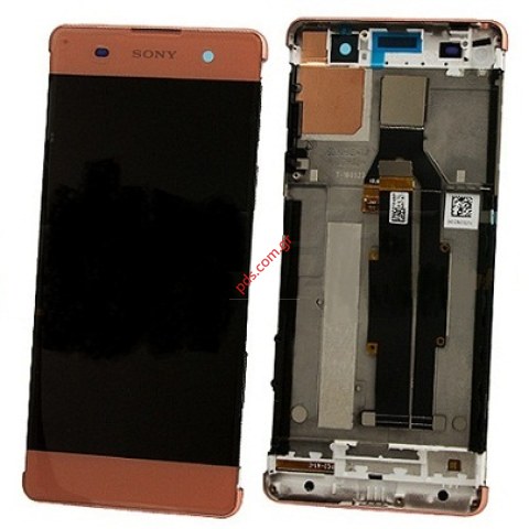 Original front cover with touch screen Rose Lime LCD display Sony F3111, F3113, F3115 Xperia XA, F3112, F3116 Xperia XA Dual  Original front cover with touch screen Rose Lime LCD display Sony F3111, F3113, F3115 Xperia XA, F3112, F3116 Xperia XA Dual