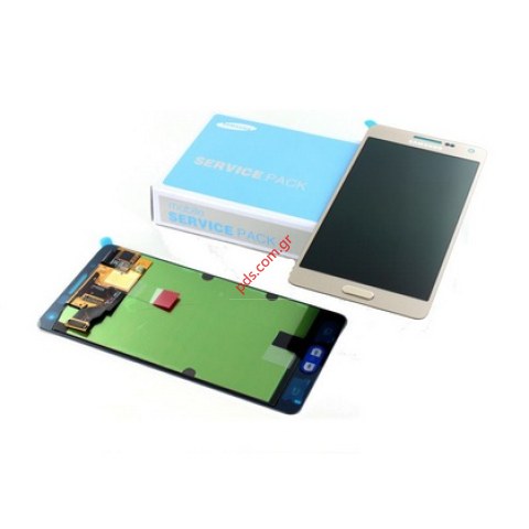 Γνήσια οθόνη σετ Samsung A500F Galaxy A5 Gold (2015) σε χρυσό χρώμα (LIMITED STOCK AVAILABILITY) ΠΑΡΑΔΟΣΗ ΜΟΝΟ ΚΑΤΟΠΙΝ ΠΑΡΑΓΓΕΛΙΑΣ 