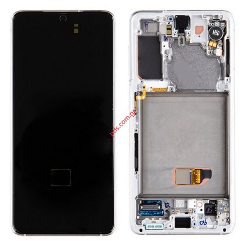 Γνήσια οθόνη σετ Samsung G991B Galaxy S21 5G Pink σε ροζ χρώμα (Frame Display + Touch screen digitizer panel) Original Service Pack NO BATTERY Γνήσια οθόνη σετ Samsung G991B Galaxy S21 5G Pink σε ροζ χρώμα (Frame Display + Touch screen digitizer panel) Original Service Pack NO BATTERY