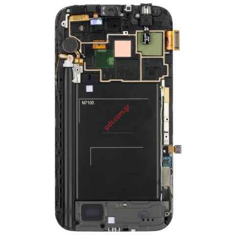 Original Samsung Galaxy Note 2 N7100 LCD Complete Set Module Screen Black (LIMITED STOCK)