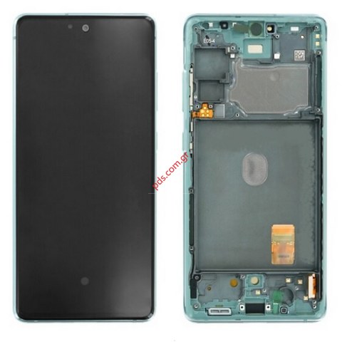 Γνήσια οθόνη σετ Samsung Galaxy S20 FE SM-G780F Green Cloud πράσινο Display module LCD + Touch screen Digitizer frame ORIGINAL  Γνήσια οθόνη σετ Samsung Galaxy S20 FE SM-G780F Green Cloud πράσινο Display module LCD + Touch screen Digitizer frame ORIGINAL