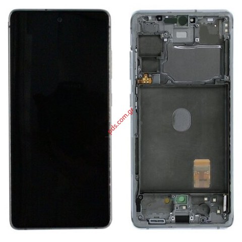 Γνήσια οθόνη σετ Samsung Galaxy S20 FE (SM-G780F) White LCD σε λευκό χρώμα ORIGINAL Γνήσια οθόνη σετ Samsung Galaxy S20 FE (SM-G780F) White LCD σε λευκό χρώμα ORIGINAL