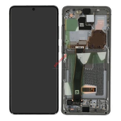 Γνήσια οθόνη σετ Samsung Galaxy S20 ULTRA G988F White Display module LCD + Touch screen Digitizer frame σε λευκό χρώμα ORIGINAL Γνήσια οθόνη σετ Samsung Galaxy S20 ULTRA G988F White Display module LCD + Touch screen Digitizer frame σε λευκό χρώμα ORIGINAL