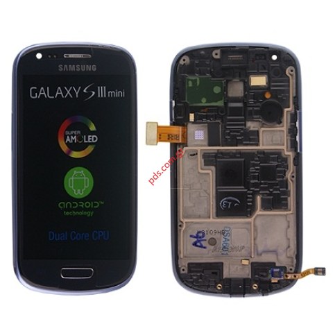 Original LCD Display Samsung GT Galaxy S3 Mini i8190 Drak blue Complete with Touch Unit Digitazer  Original LCD Display Samsung GT Galaxy S3 Mini i8190 Drak blue Complete with Touch Unit Digitazer