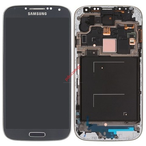 Γνήσια οθόνη Set Samsung Galaxy S4 i9500, Blue/Black LCD Display Touch Unit Digitazer σε μπλέ χρώμα