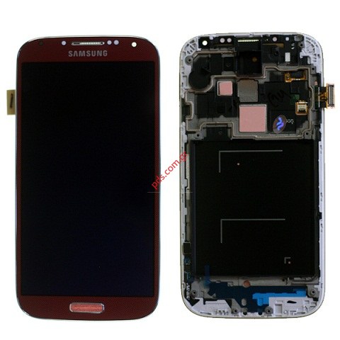 Original LCD set Samsung GT Galaxy S4 i9505 LTE Brown Complete 